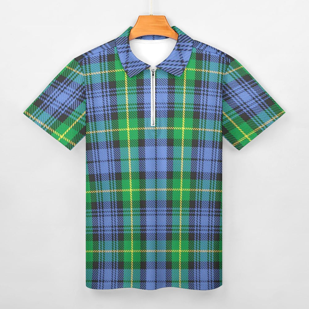 Clan Gordon Tartan Short sleeve polo shirt