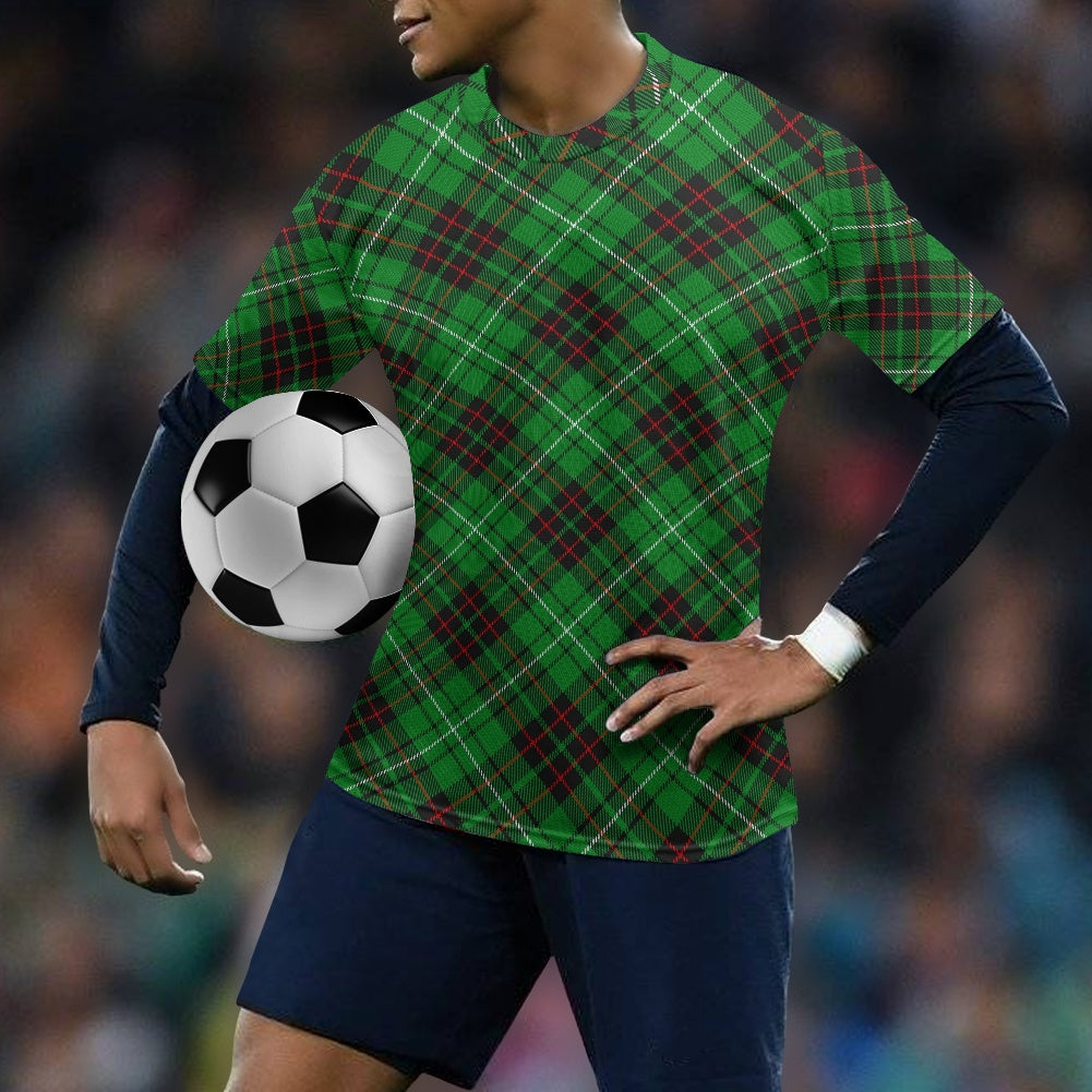 Clan MacAuley Tartan Football Shirt