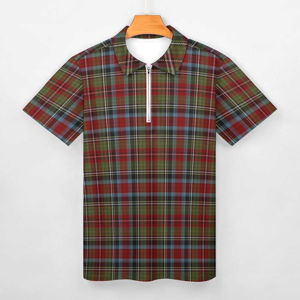 US State - Carolinas Tartan Short sleeve polo shirt