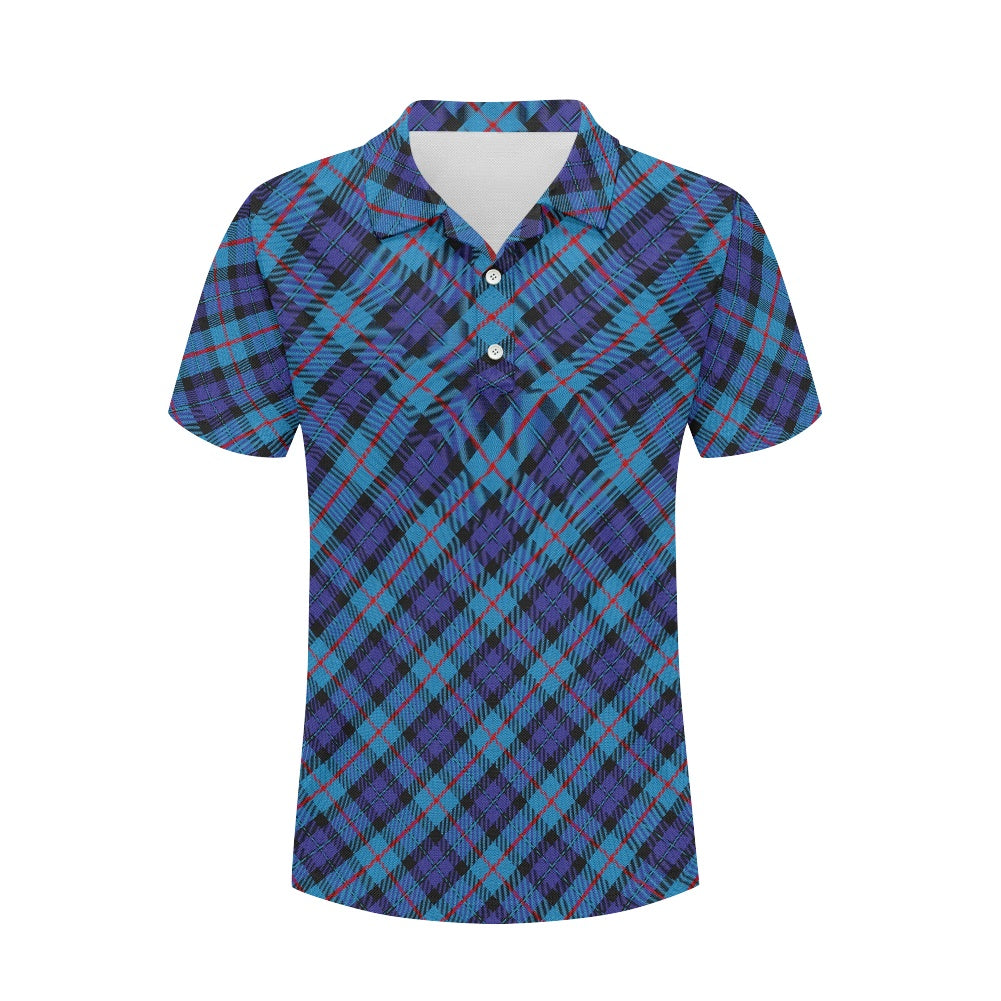 Clan MacCorquodale Tartan Polo Shirt