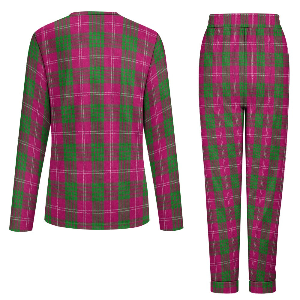 Clan Crawford Tartan Women's Pajama Set