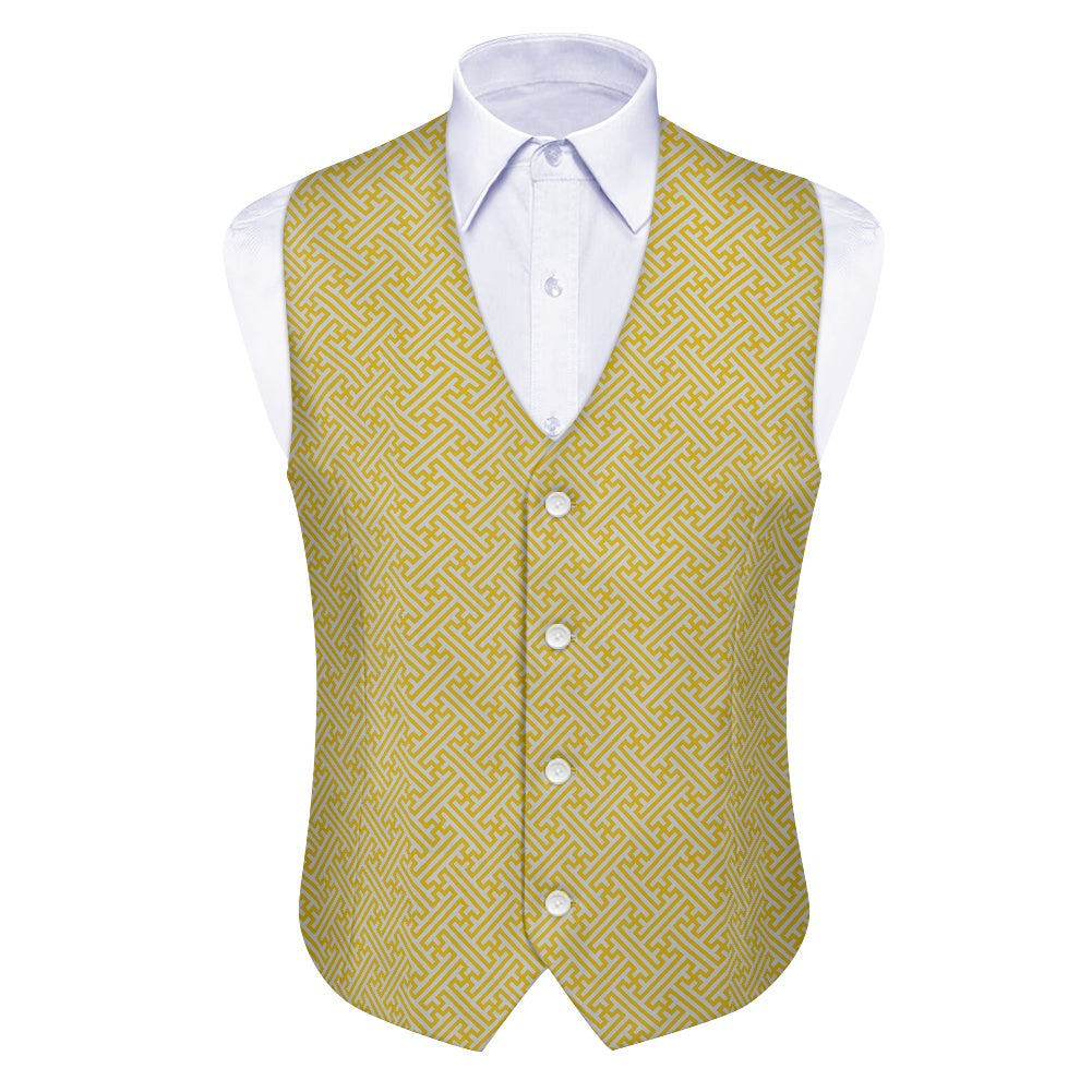 Wagara - Sayagata Gold Suit vest jacket