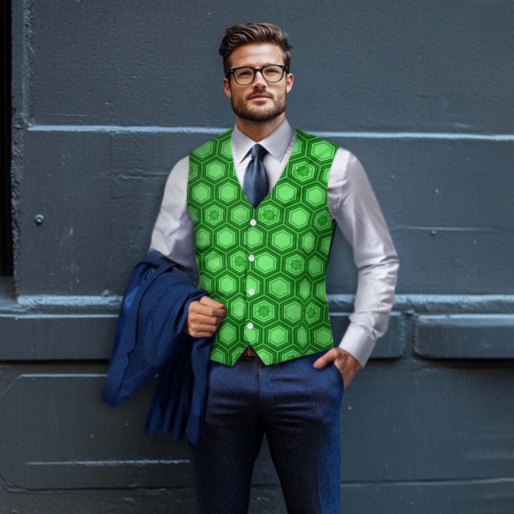 Japanese Wagara - Kikko Suit vest jacket