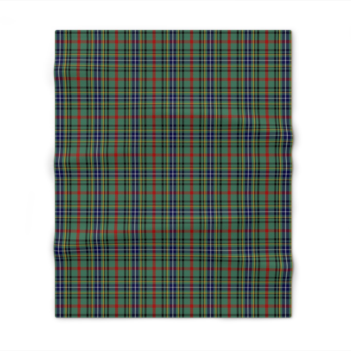 Clan Bisset Tartan Throw Blanket