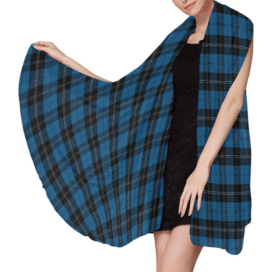 Clan Ramsay Hunting Tartan Chiffon Scarf