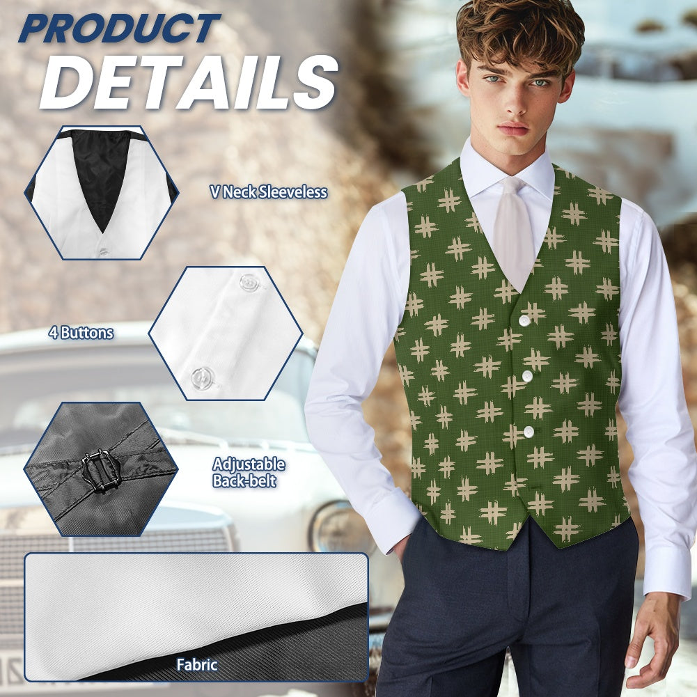 Japanese Wagara - Igeta Suit vest jacket