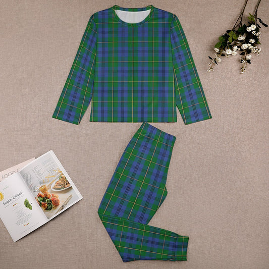 Clan Johnstone Tartan Girl's Pajama suit