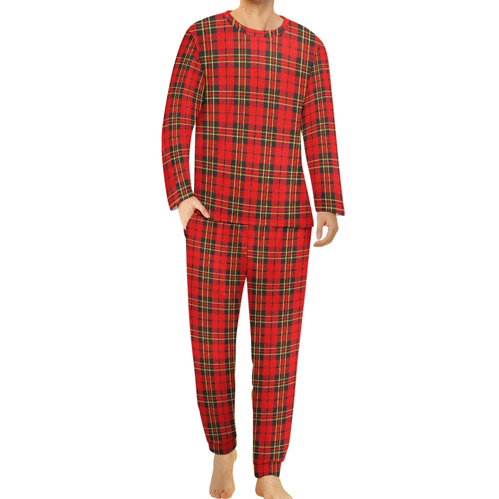 Clan Brodie Tartan Men's Pajama suit