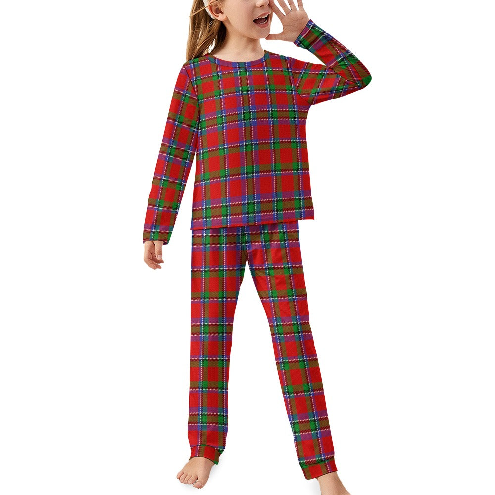 Clan Sinclair Tartan Girl's Pajama suit