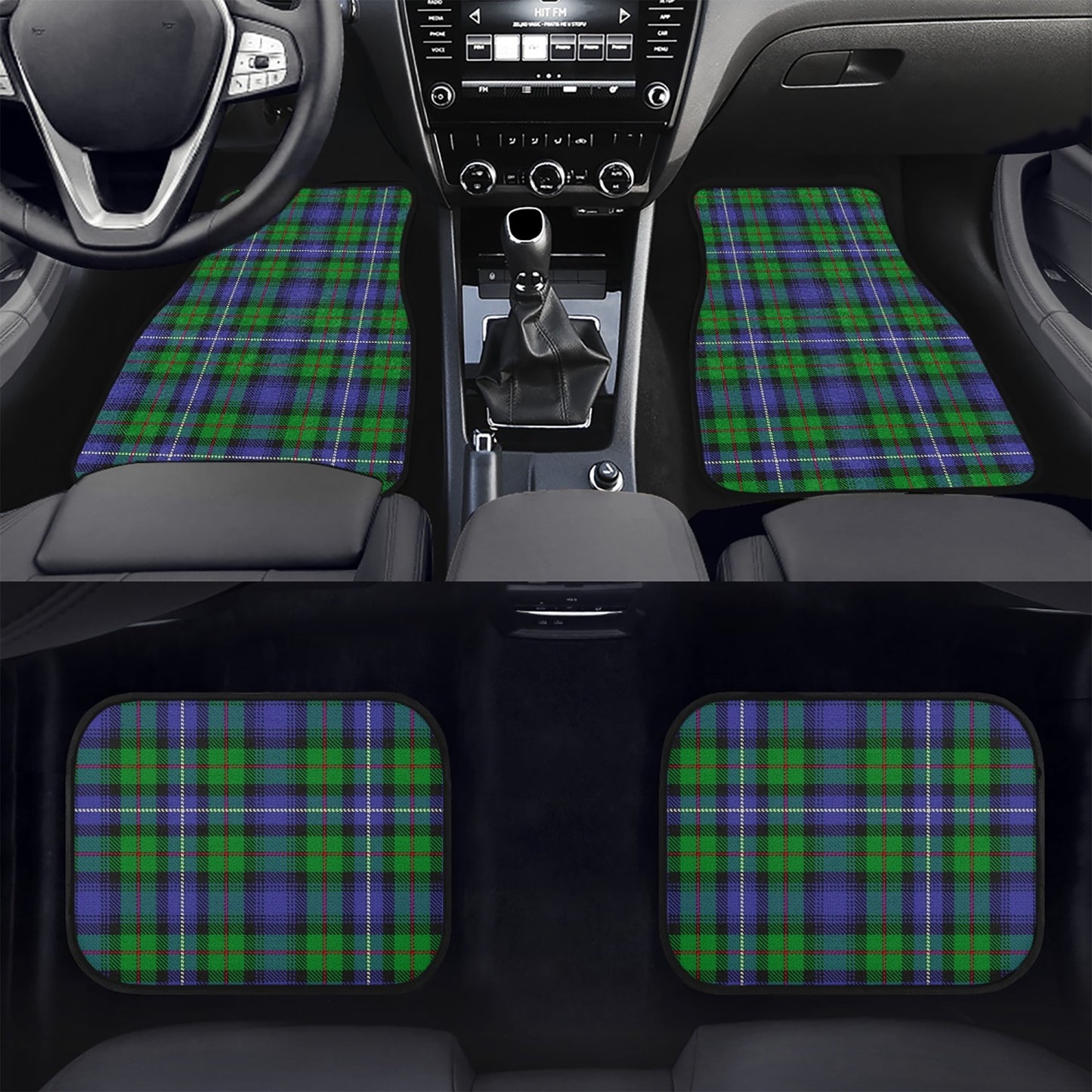 Clan Donnachaidh Car Floor Mats - 4Pcs