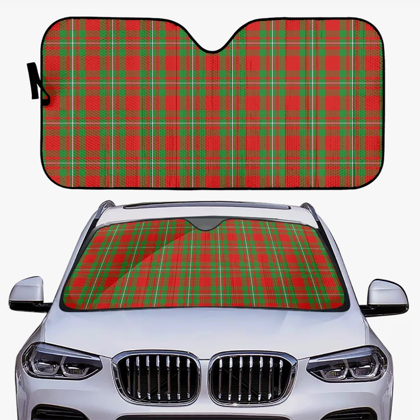 Clan MacGregor Tartan Car Windshield Sun Shade