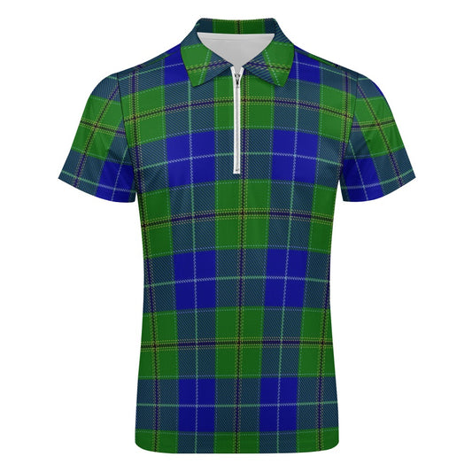 Clan MacClurg Tartan Short sleeve polo shirt