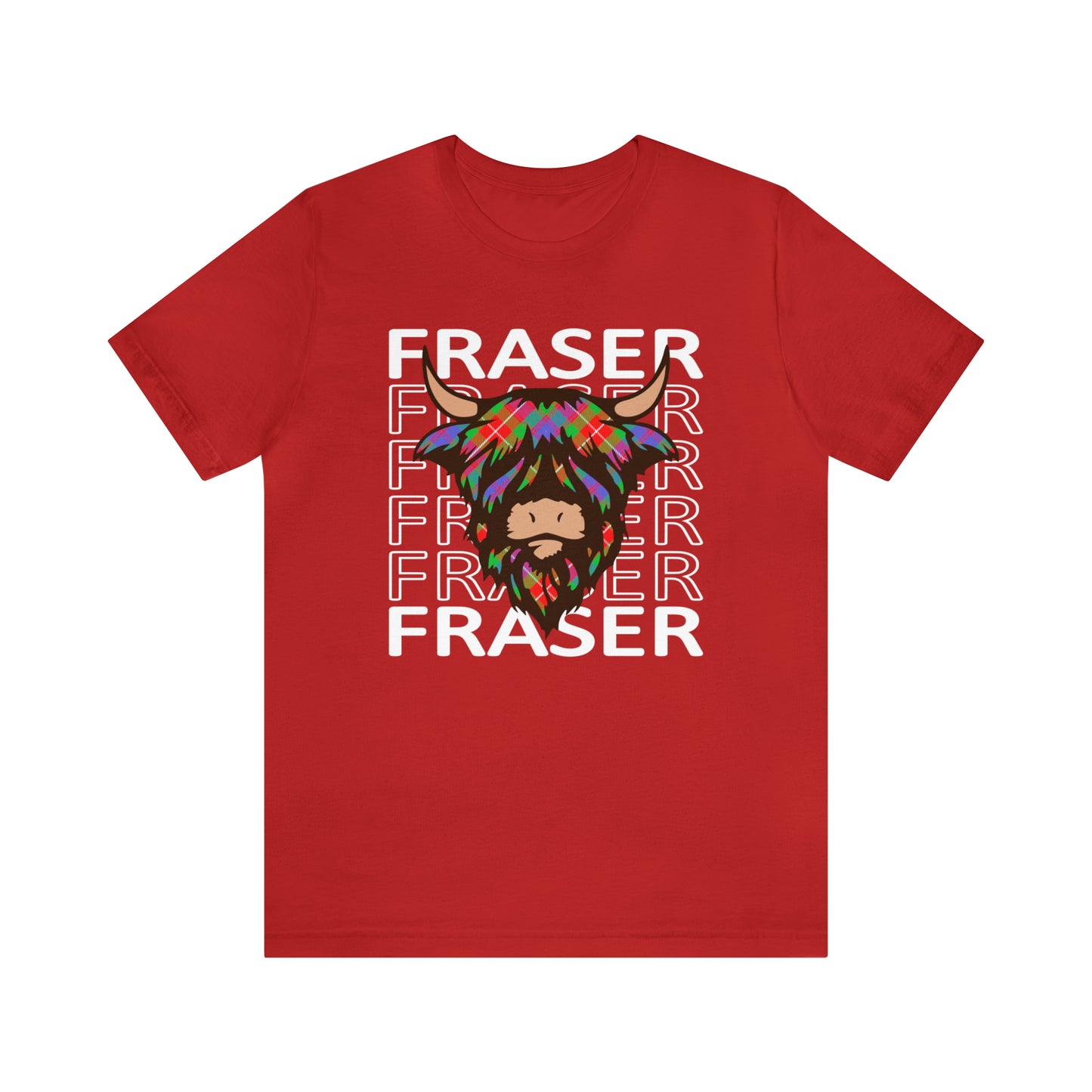 Clan Fraser | Hairy Coo | Unisex T-Shirt