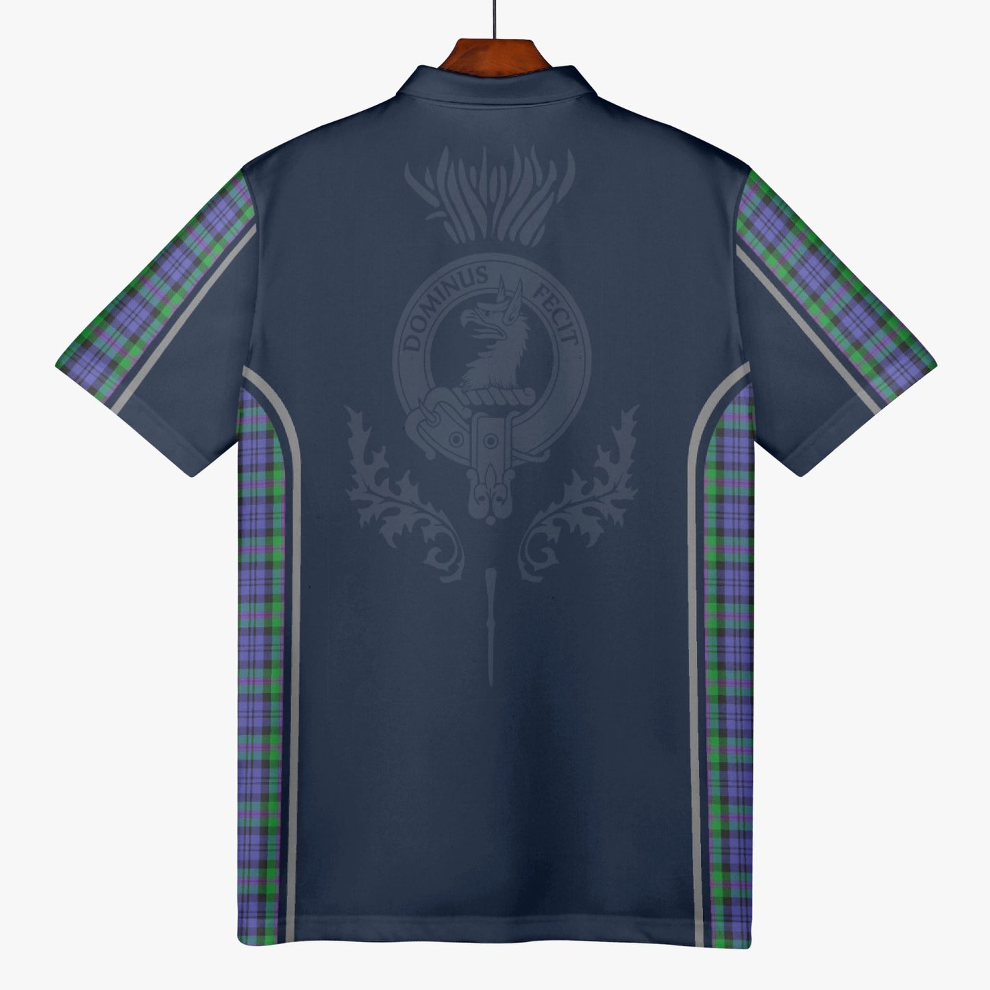 Clan Baird Crest & Tartan Polo Shirt