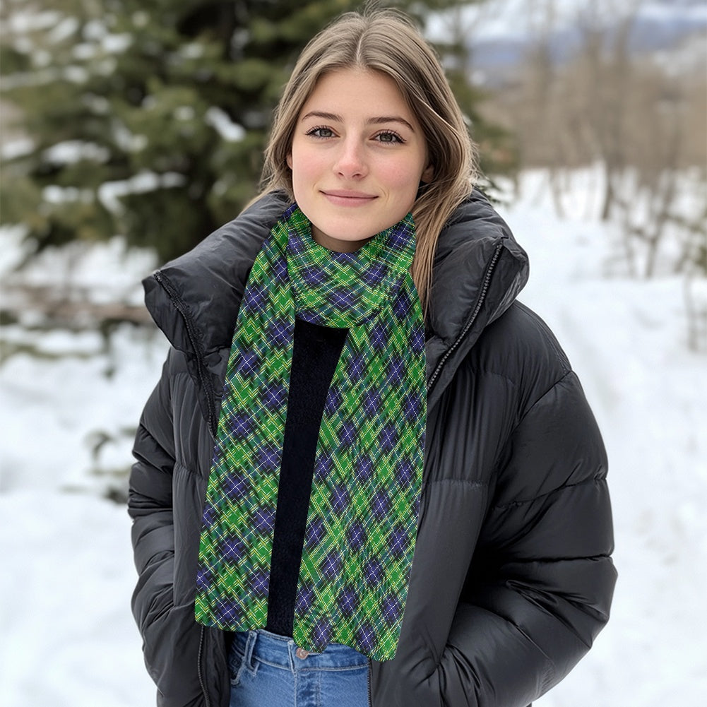 Clan MacKellar Tartan Fluffy scarf