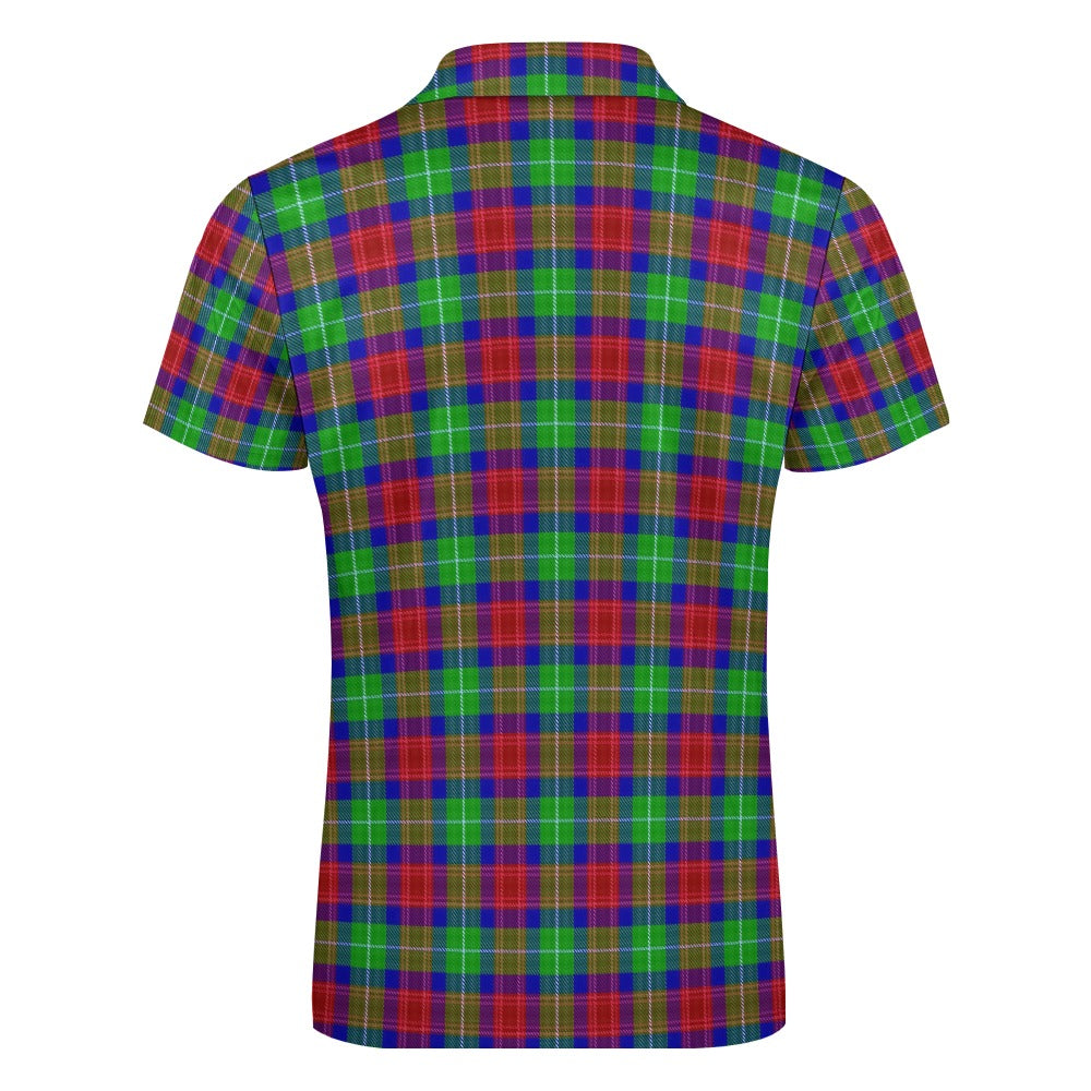 Clan Aiken Tartan Short sleeve polo shirt