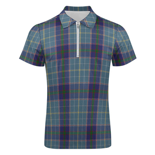 US State - Texas Tartan Short sleeve polo shirt