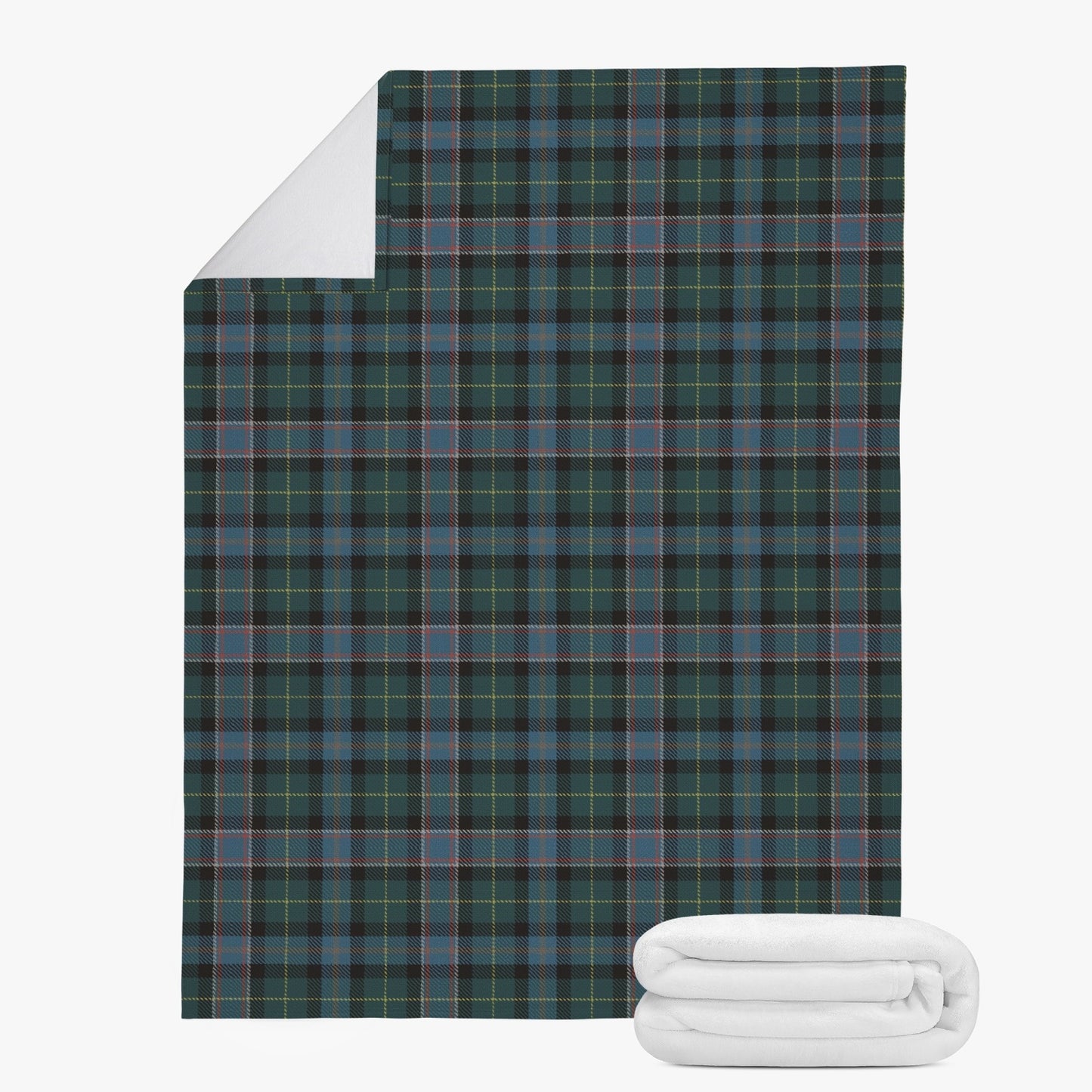 US State - Wisconsin Tartan Fleece Blanket