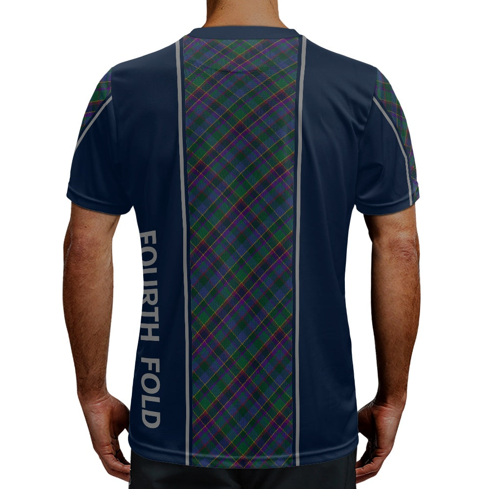 Fourth Fold Tartan Strip - Logo & Text