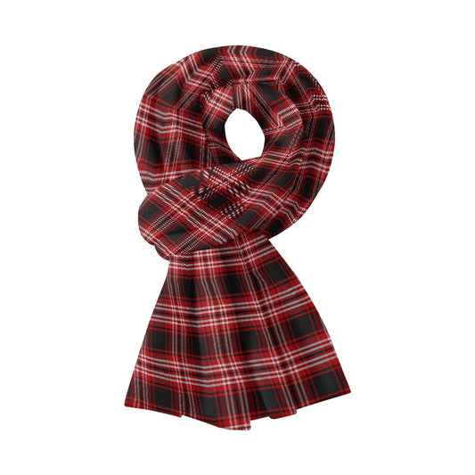 Tweedside District Tartan Fluffy scarf