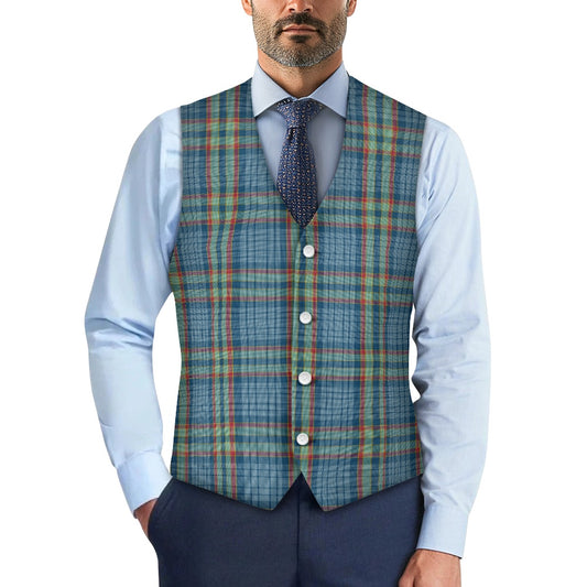 Clan Ralston Tartan Waistcoat