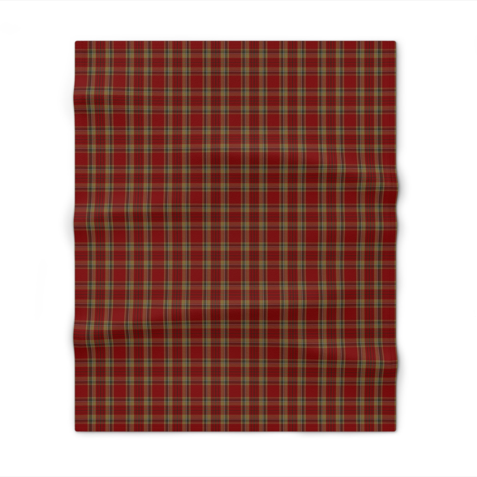 Irish County Tyrone Tartan Throw Blanket