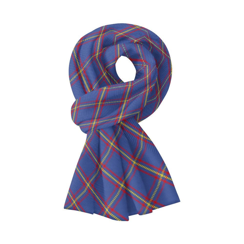 Clan MacLaine Tartan Fluffy scarf