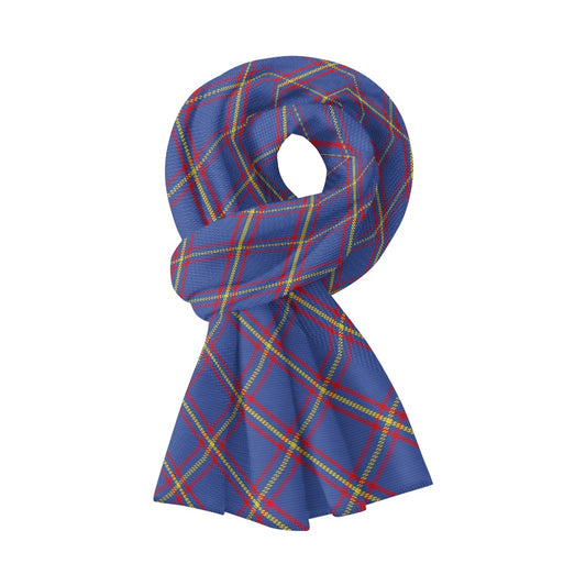 Clan MacLaine Tartan Fluffy scarf