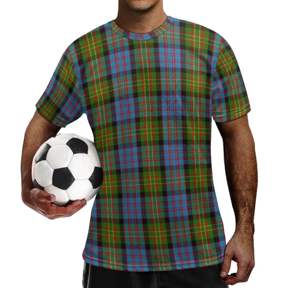 Clan Bowie Tartan Football Shirt