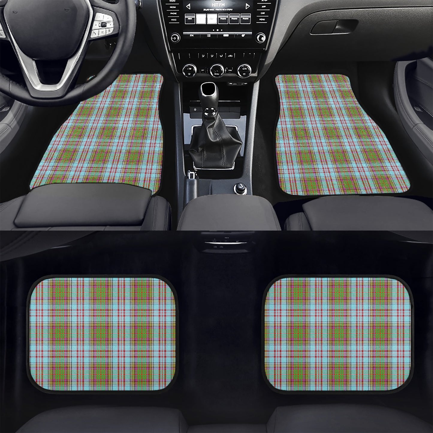 Clan Anderson Car Floor Mats - 4Pcs