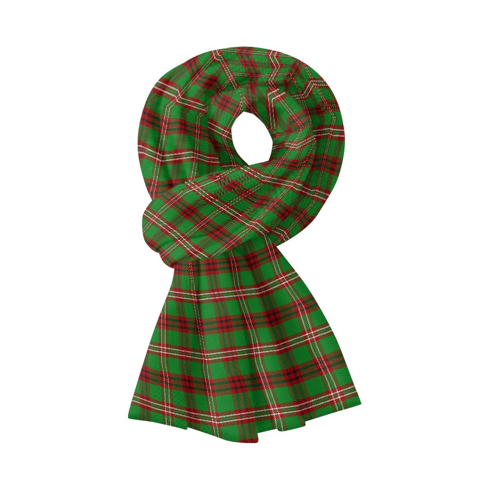 Clan MacCall Tartan Fluffy scarf