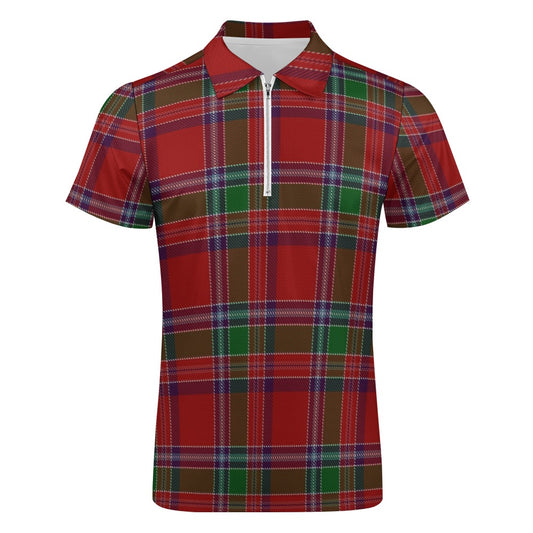 Clan Birrell Tartan Short sleeve polo shirt