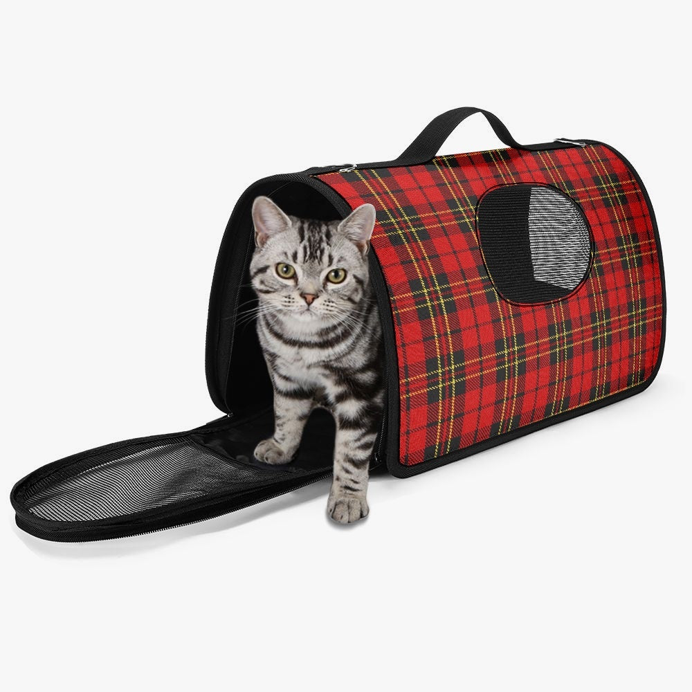 Clan Brodie Tartan Pet Carrier Bag