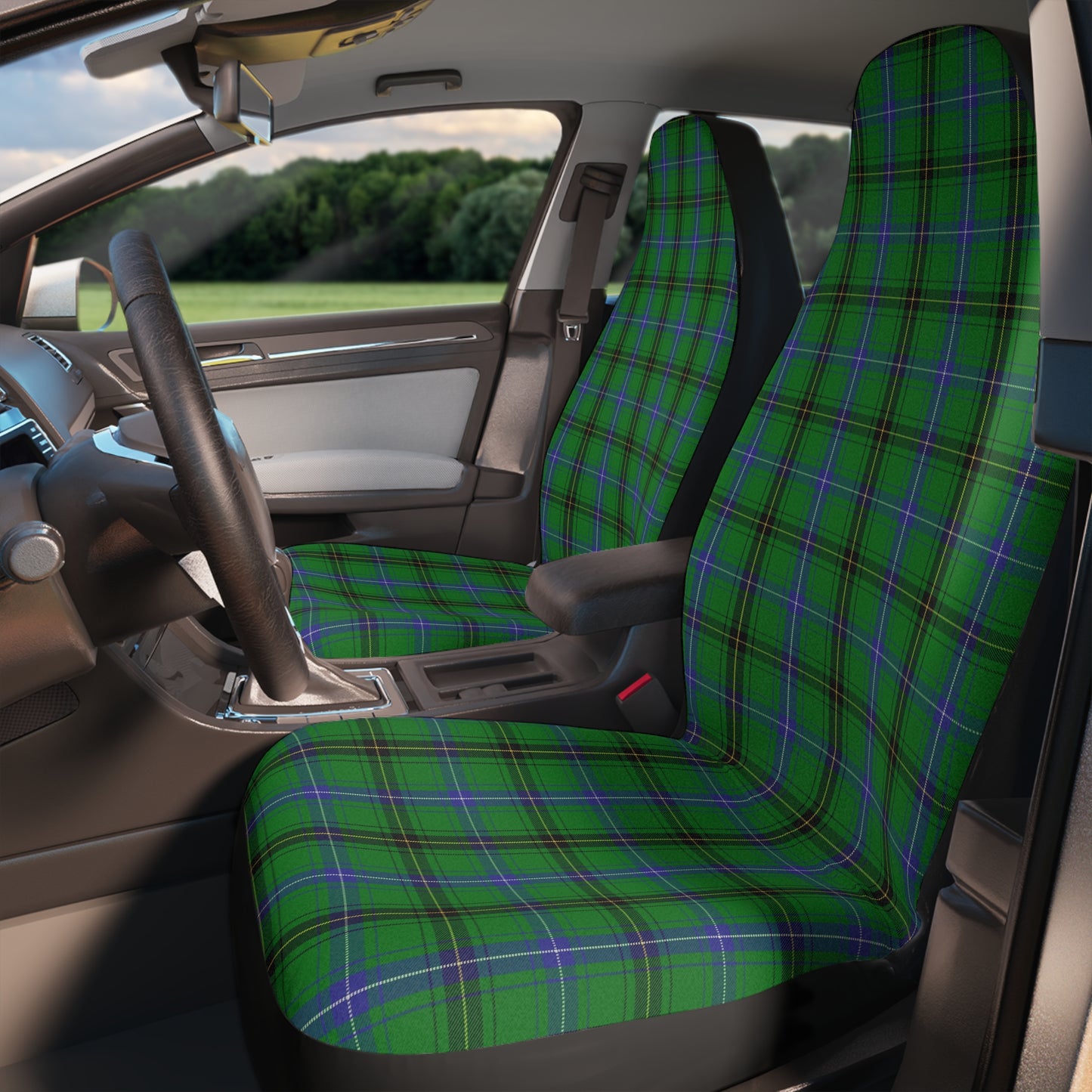 Clan Henderson Tartan Car Seat Covers