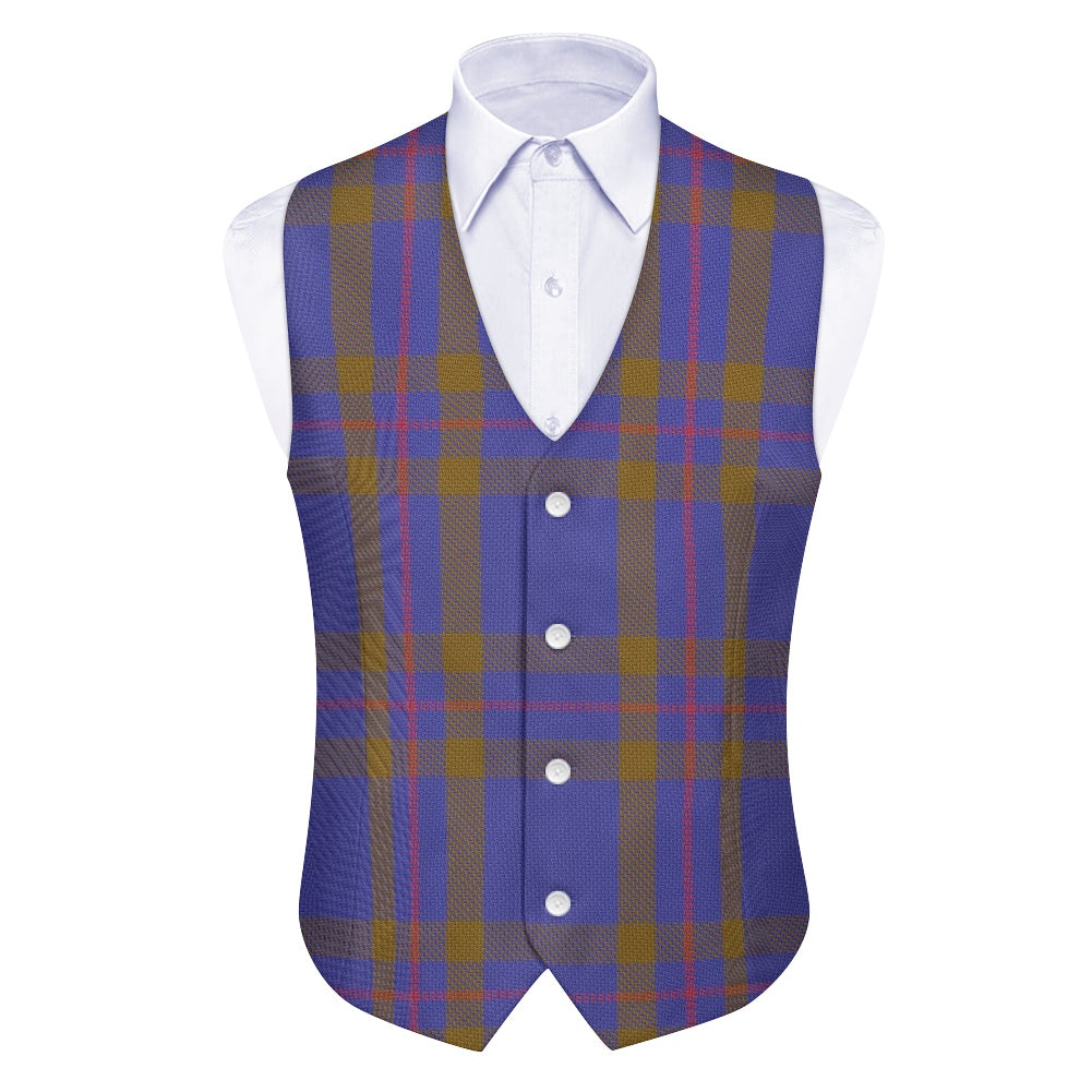 Clan Elliott Tartan Suit vest jacket