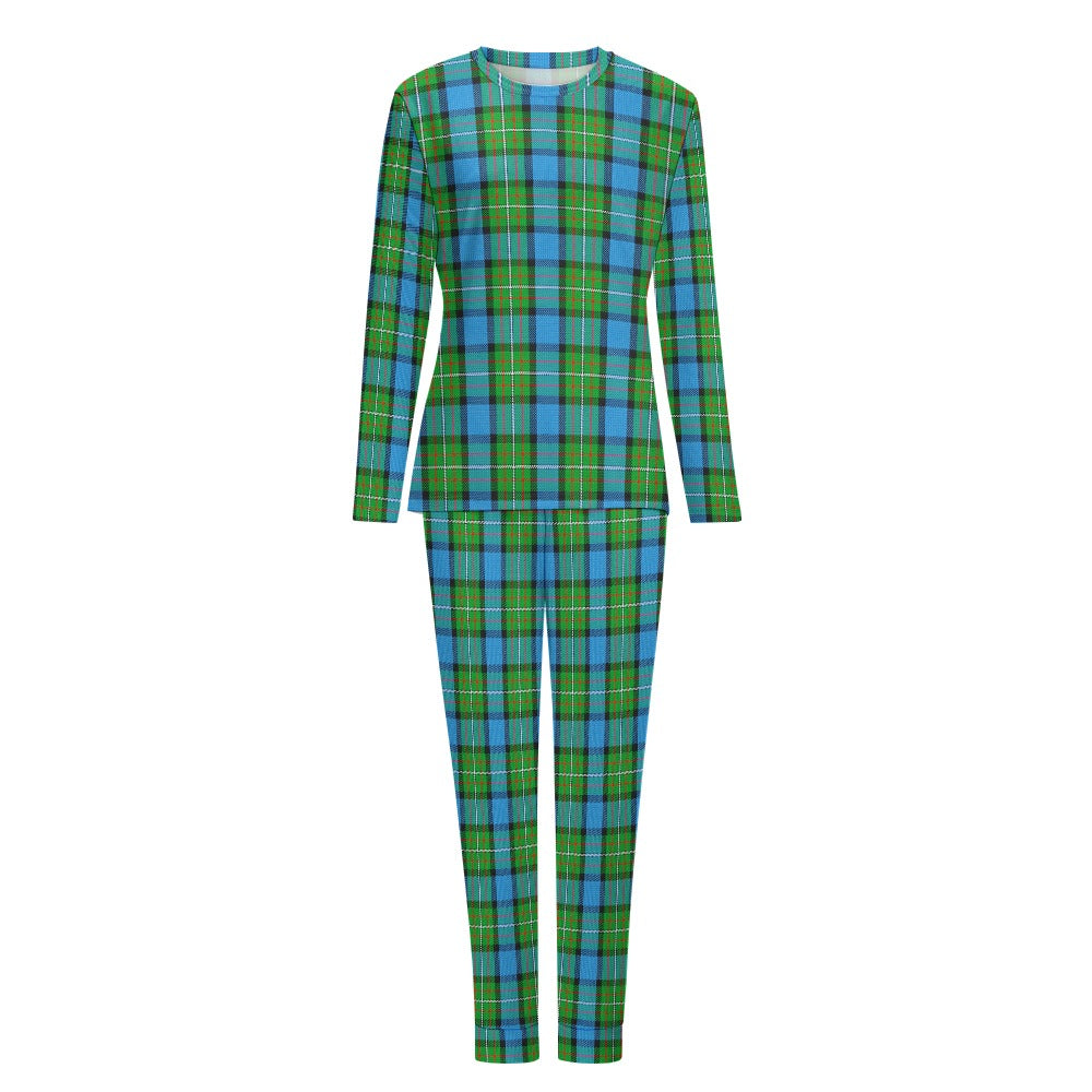 Clan Fergusson Tartan Women's Pajama Set