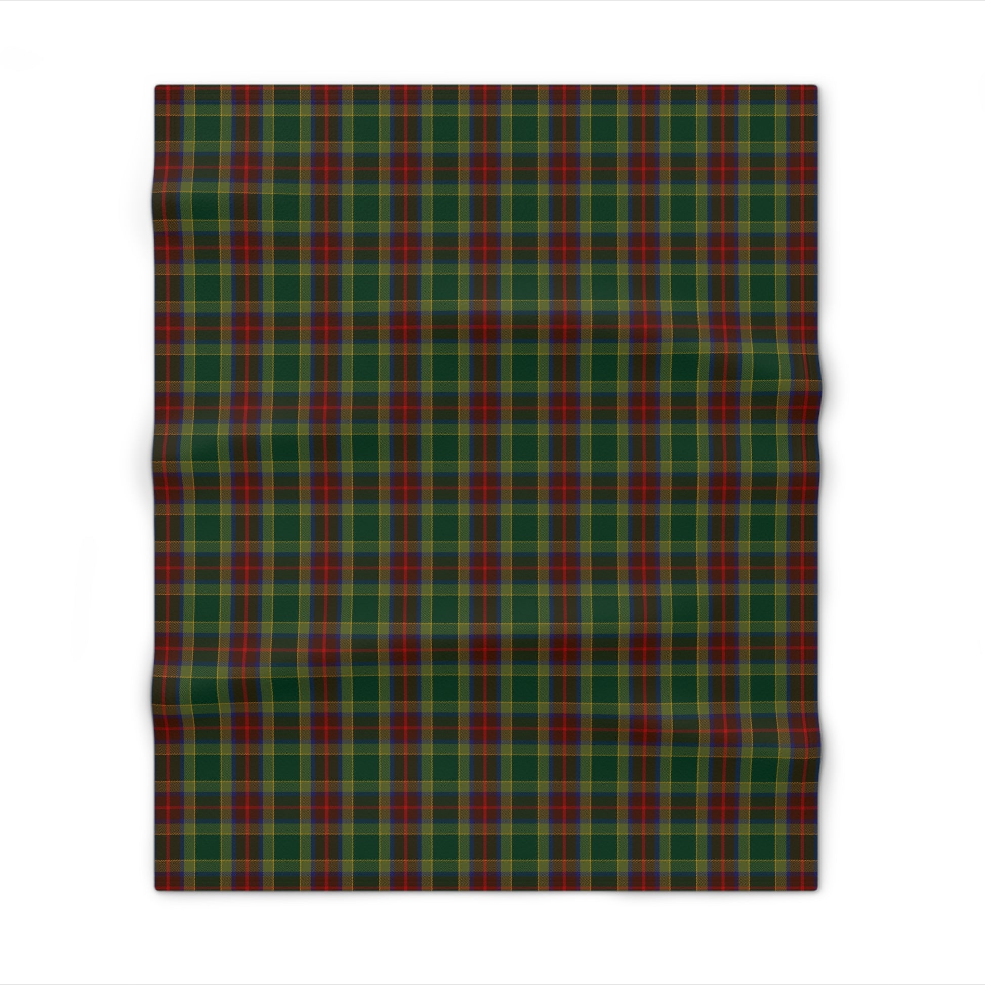 Irish County Waterford Tartan Throw Blanket