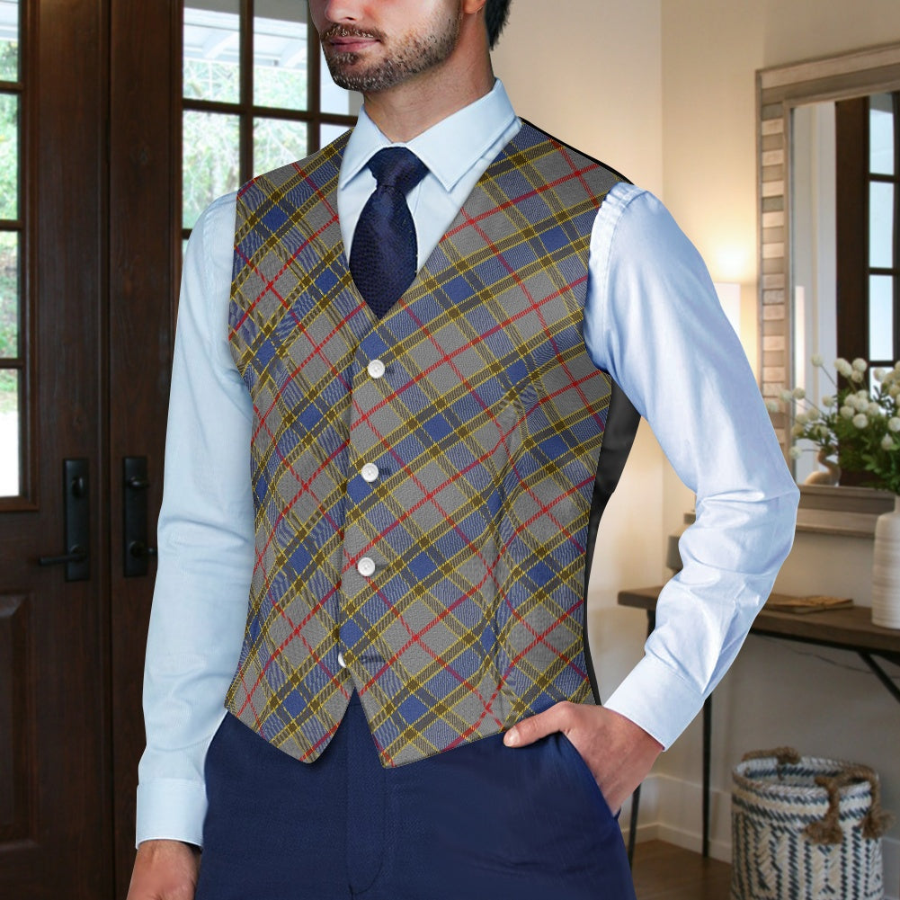 Clan Balfour Tartan Suit vest jacket