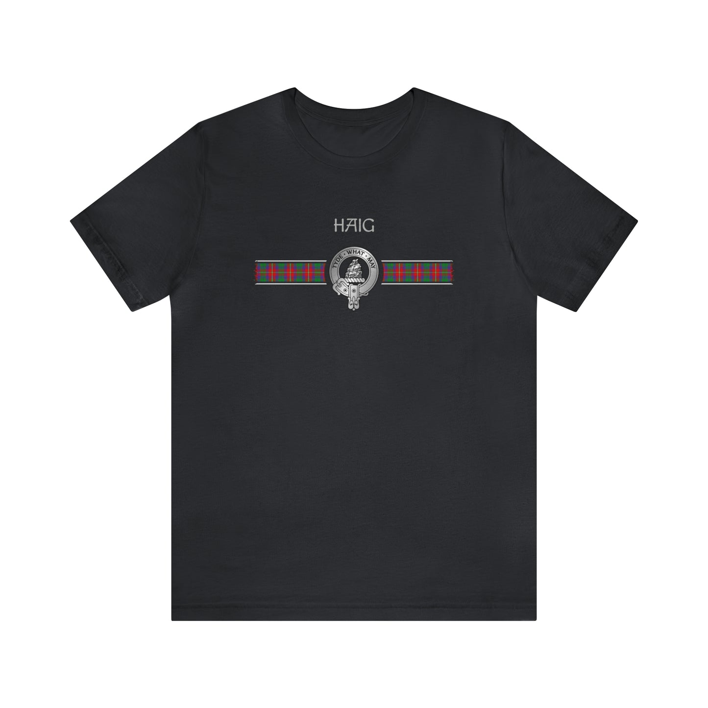 Clan Haig Crest & Tartan | Unisex T-Shirt