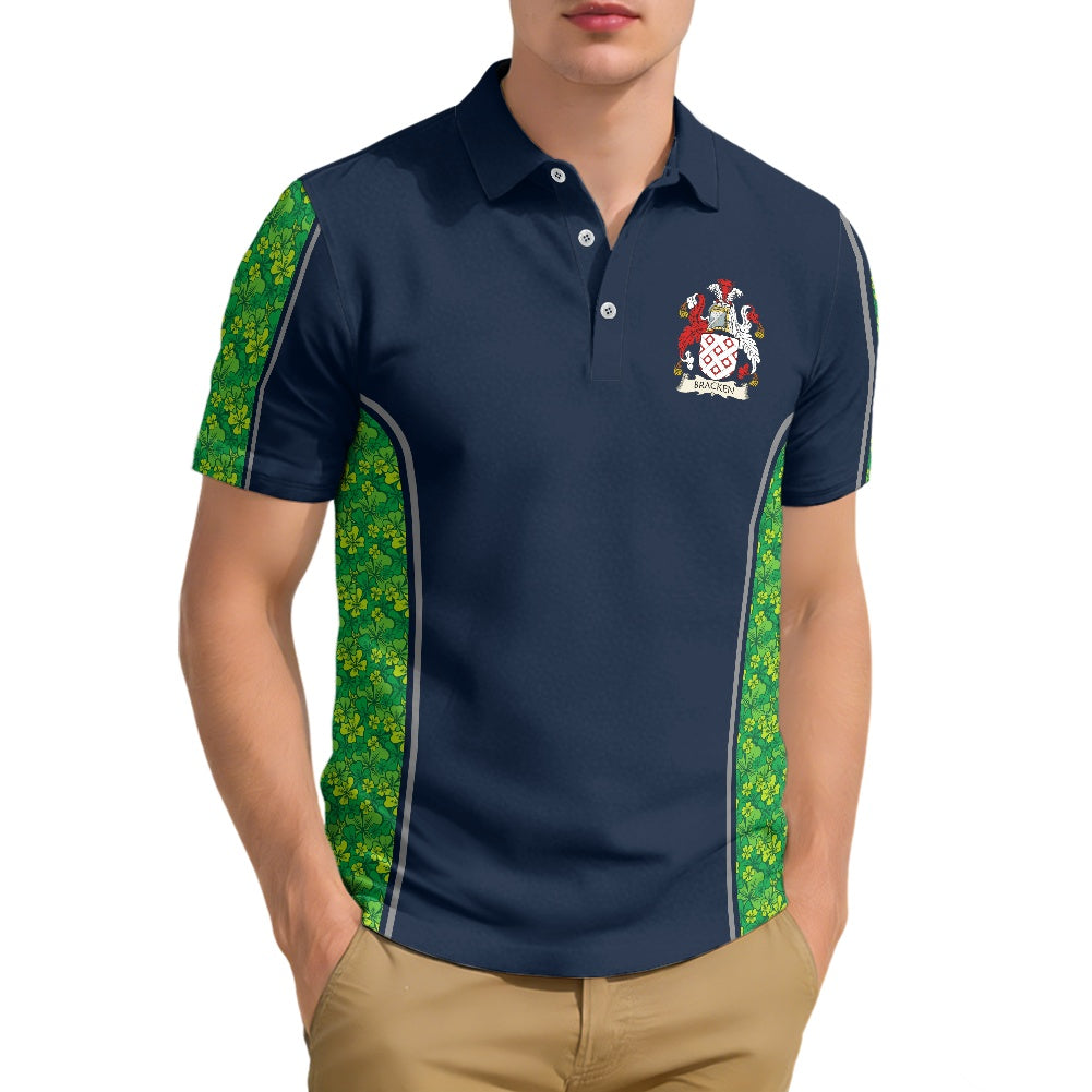 Irish Arms - Bracken Shamrock - Polo Shirt