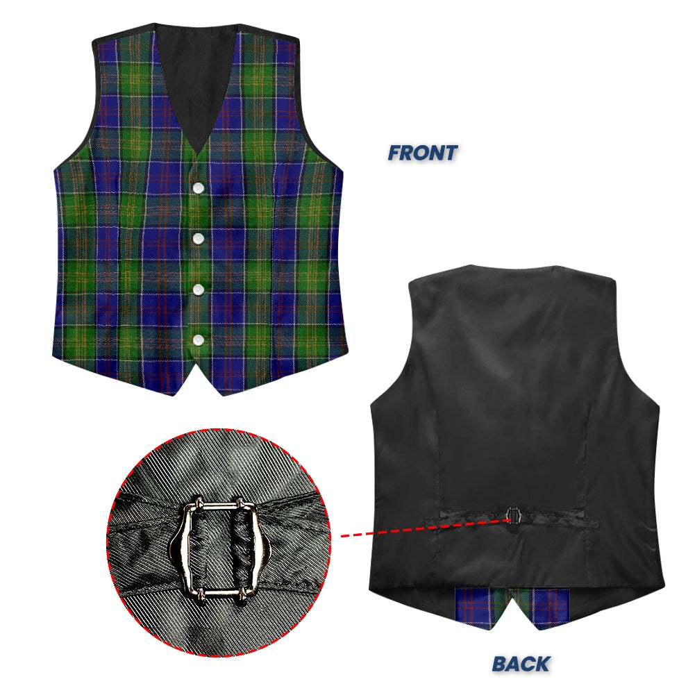 Clan Greene Tartan Suit vest jacket