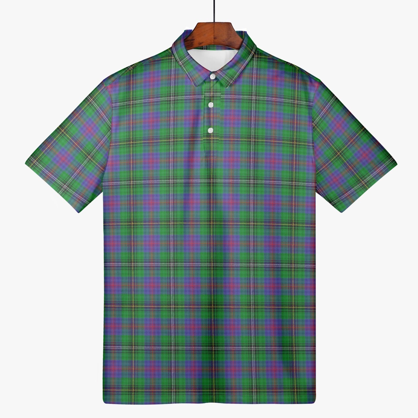 Clan Wood Tartan Polo Shirt