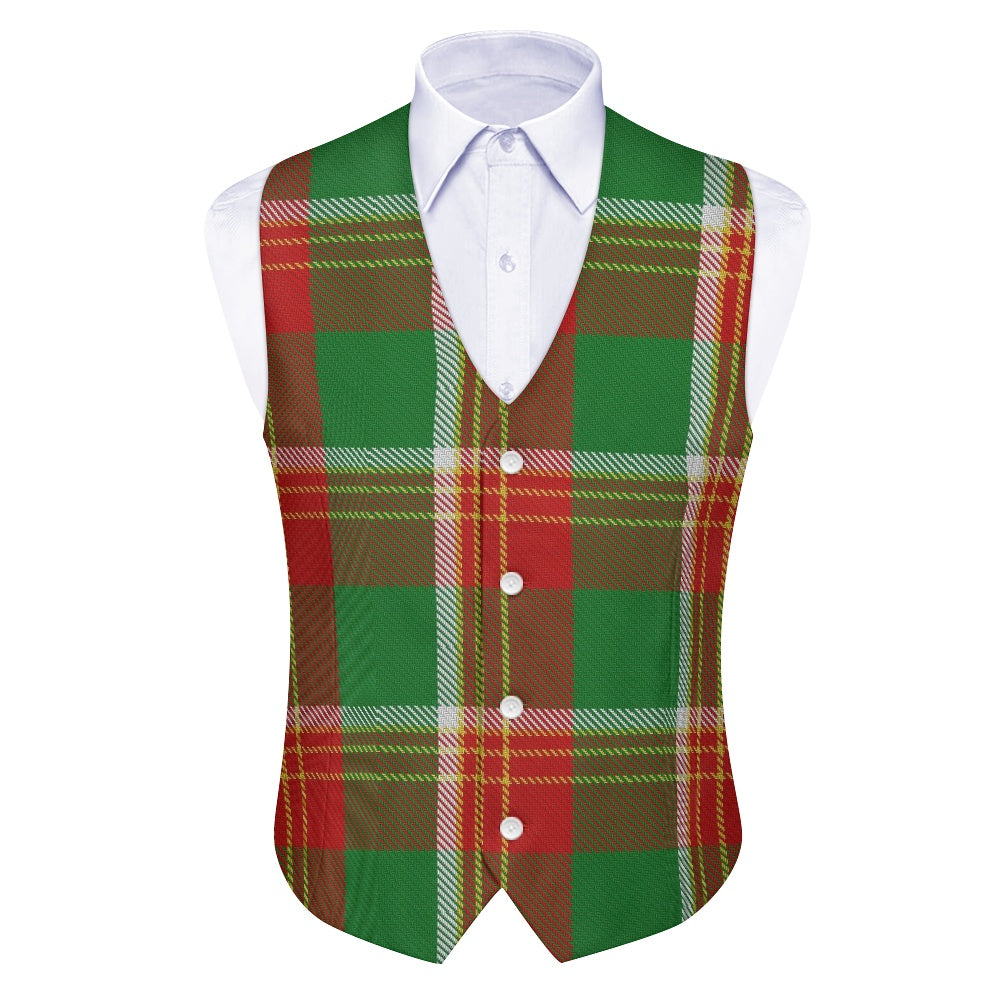 Clan Brisbane Tartan Suit vest jacket