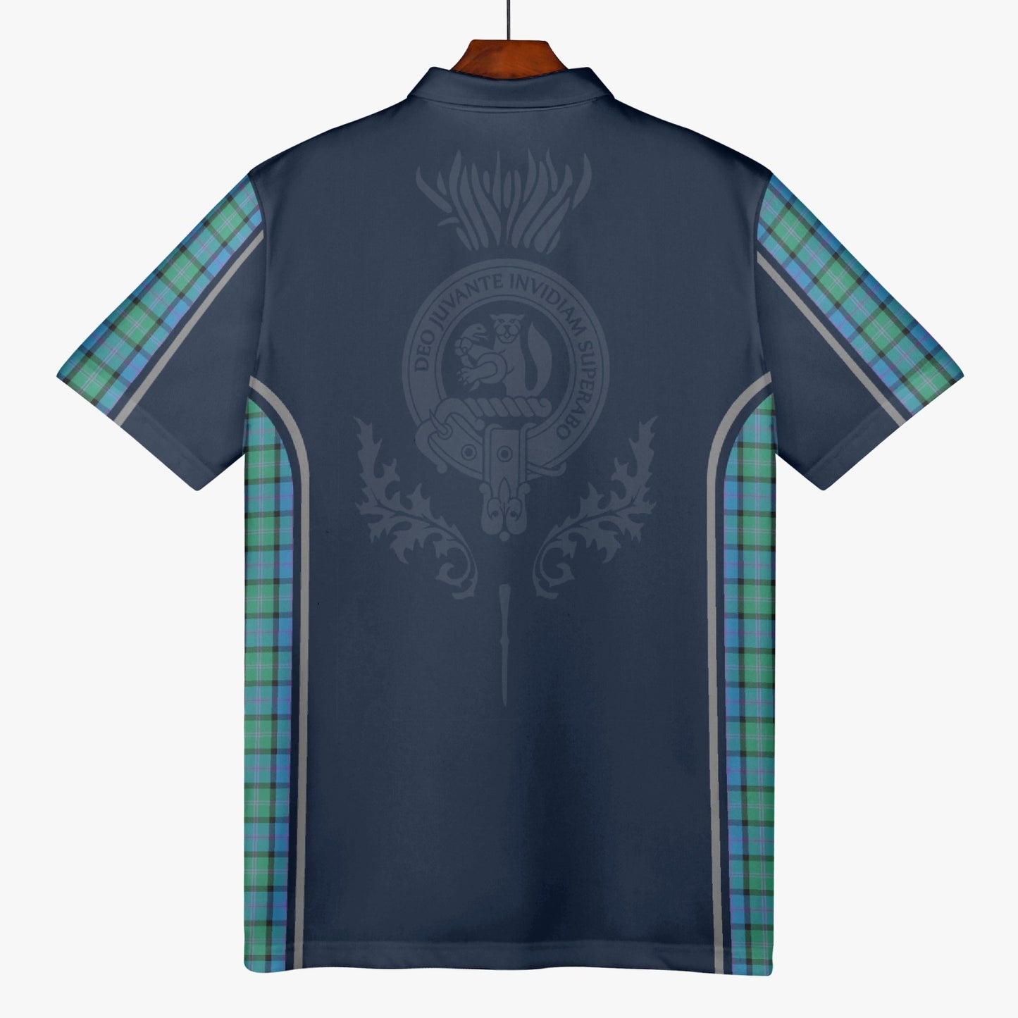 Clan MacThomas Crest & Tartan Polo Shirt