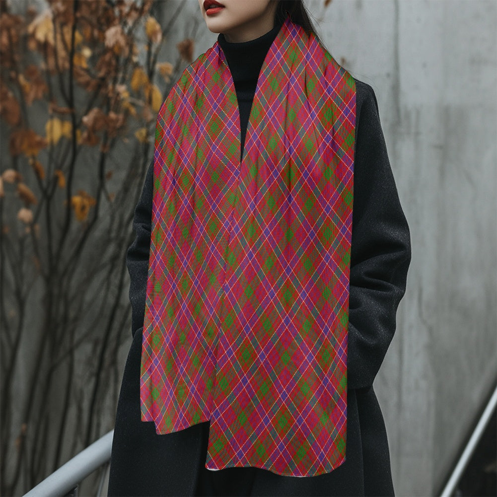 Clan MacRae Tartan Fluffy scarf