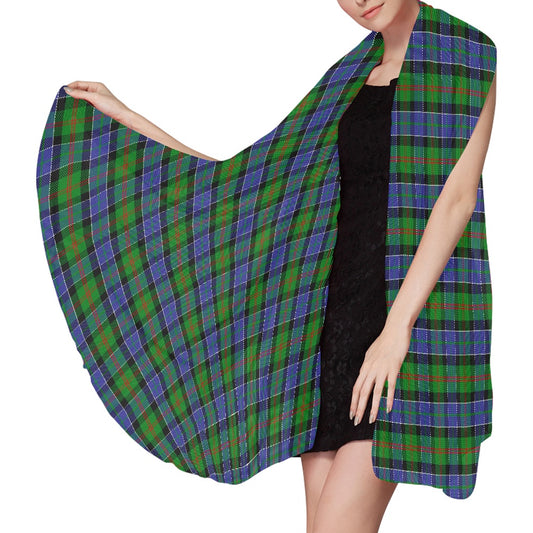 Clan Paterson Tartan Chiffon Scarf