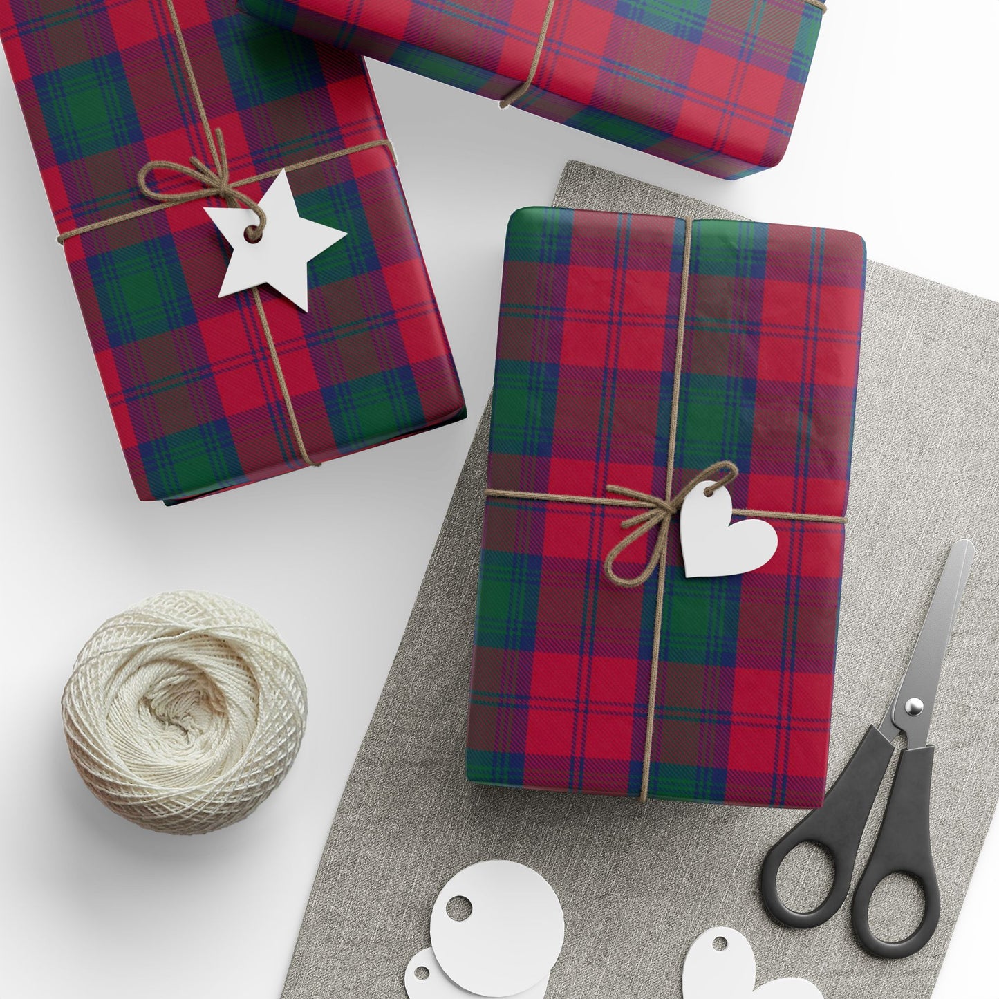 Clan Lindsay Tartan Wrapping Papers