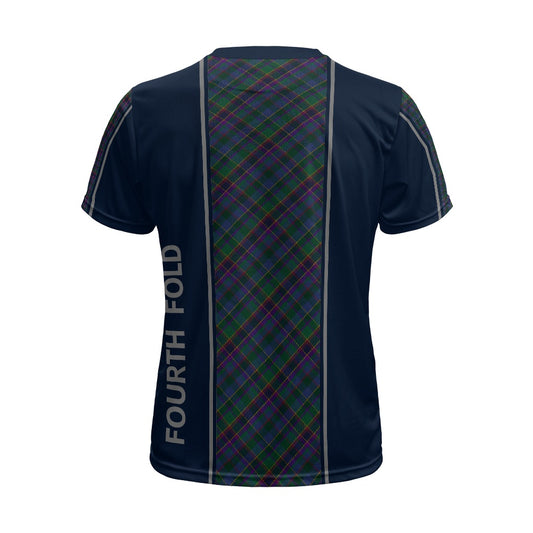Fourth Fold Tartan Strip - Logo & Text