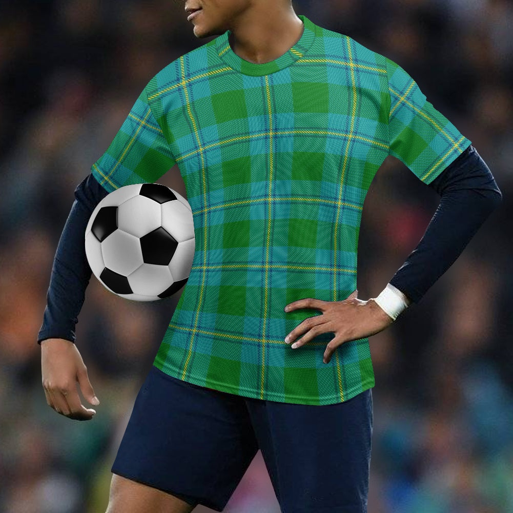 Clan Irving Tartan Football Shirt