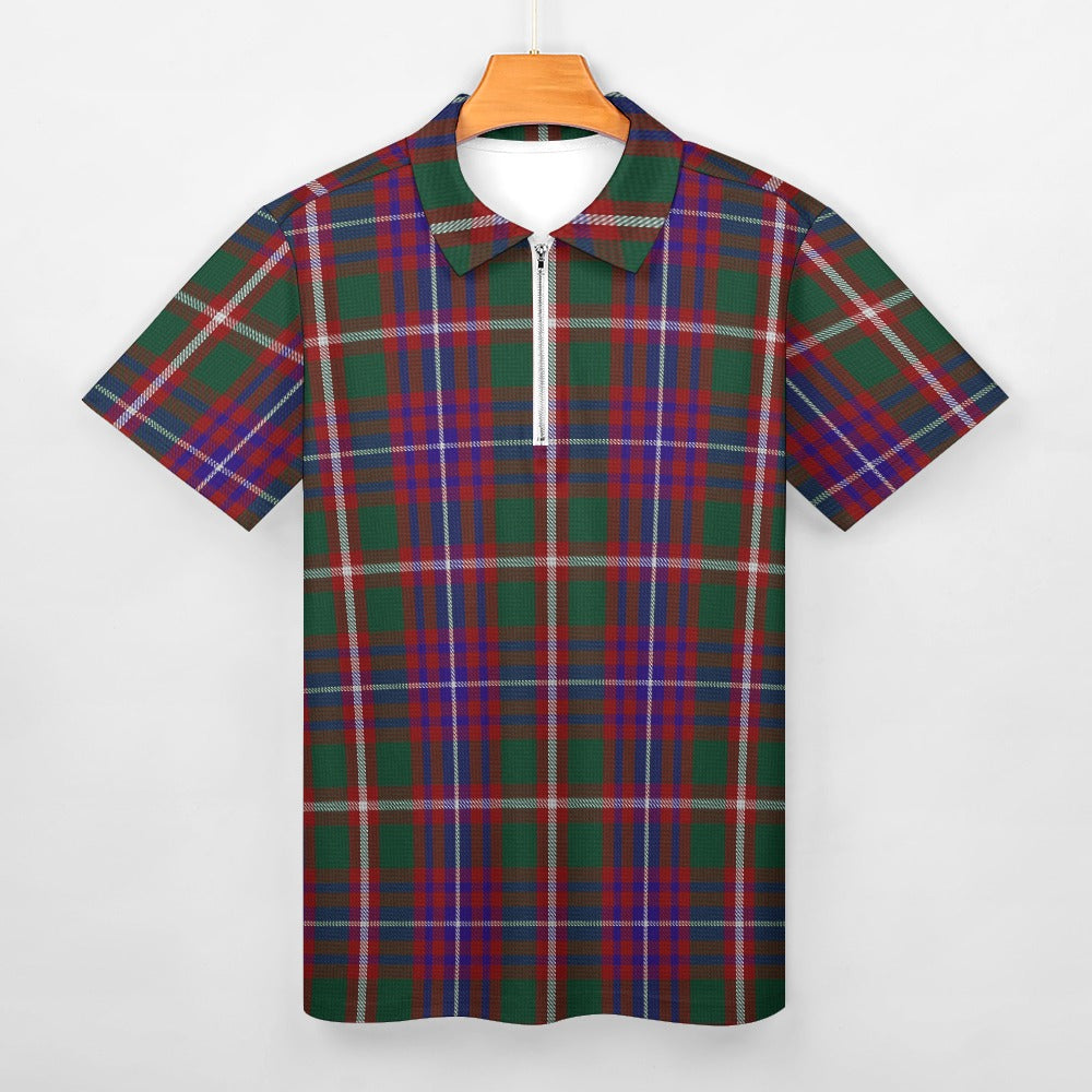 US State - Utah Tartan Short sleeve polo shirt